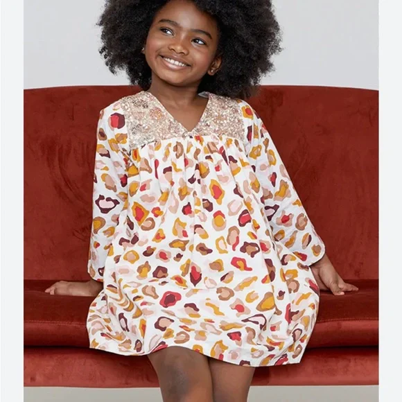 Pink Chicken Girls Size 12 years Dress Courtney
Multi Leopard - Picture 1 of 7